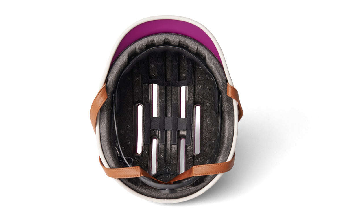Thousand Heritage 2.0 helmet in Vibrant Orchid, interior padding