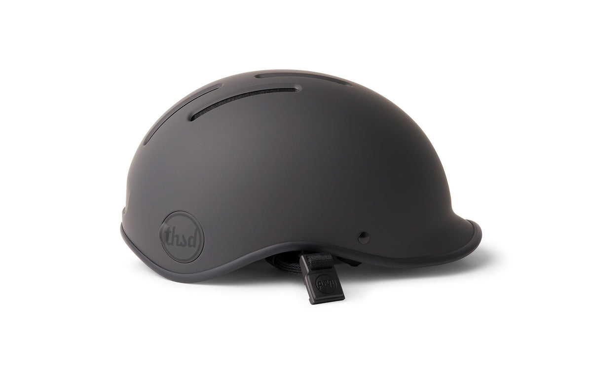 Thousand Heritage 2.0 helmet in Stealth Black, side profile