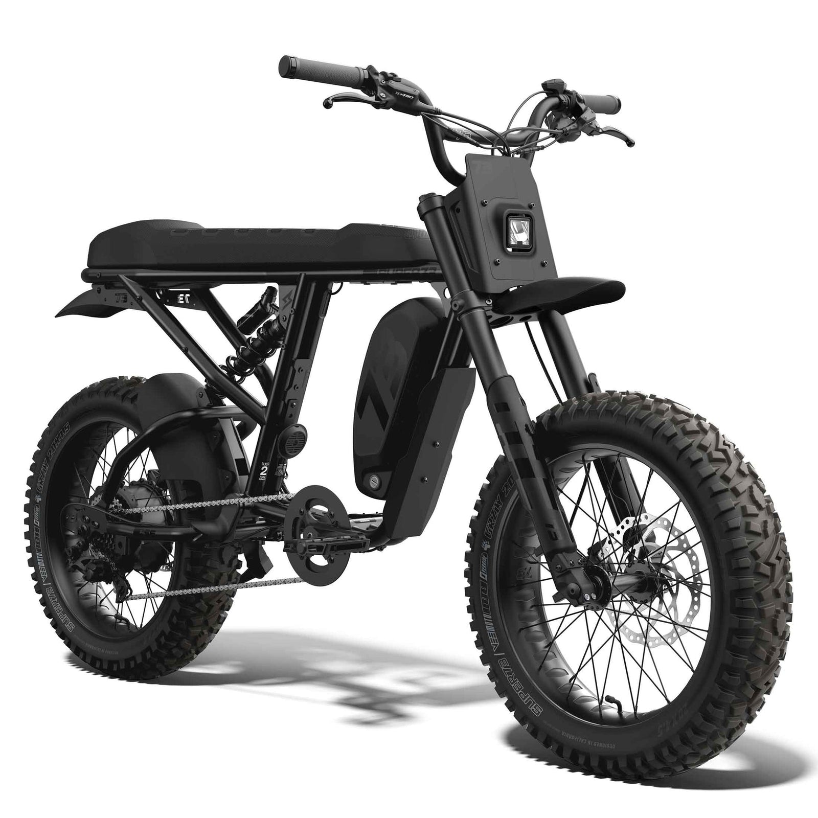 Super73 R Adventure Series SE electric bike in Blackout, front view