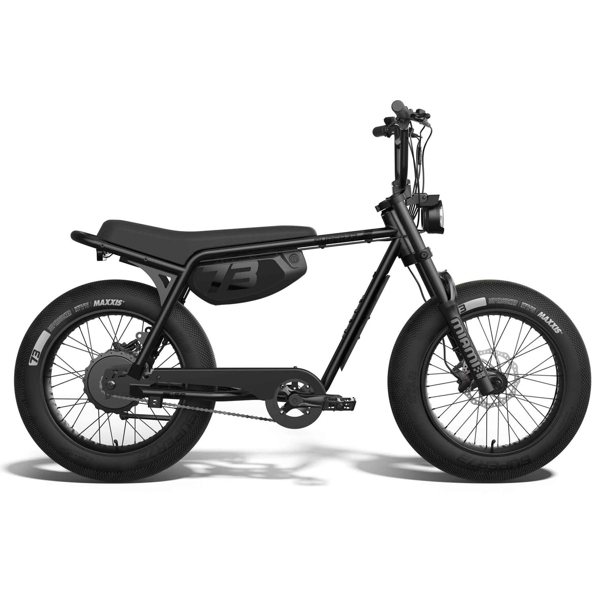 Super73 Z Miami SE electric bike in Blackout, right side profile