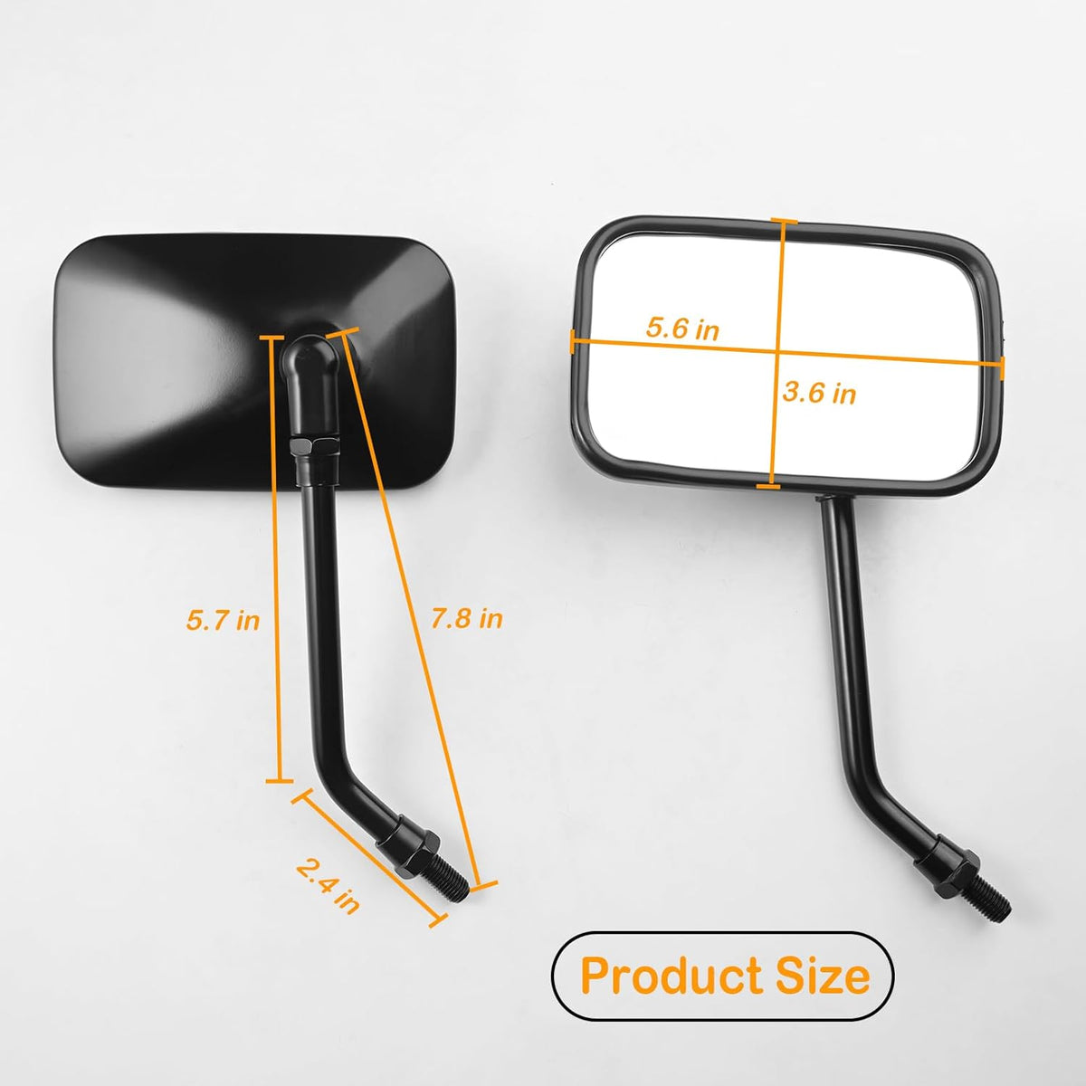 Handlebar Rear View / Side Mirror - Xyber