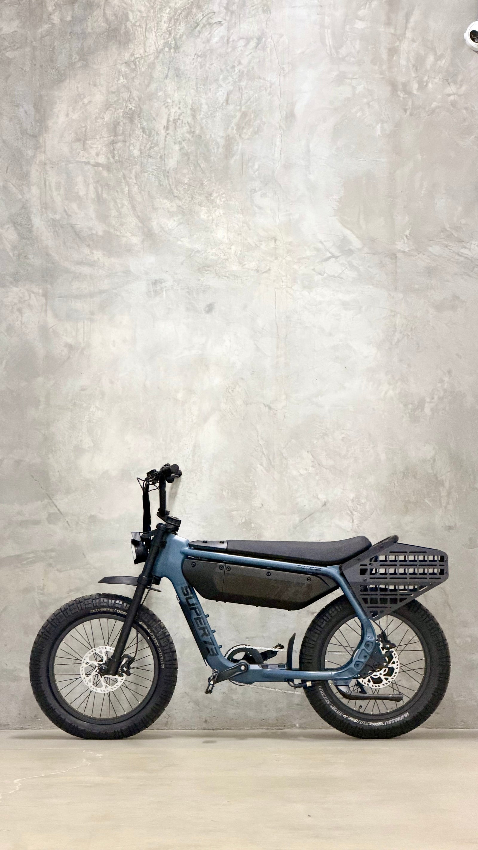 Irv Labs A-Series Rear Basket on a Super73 A-Series e-bike