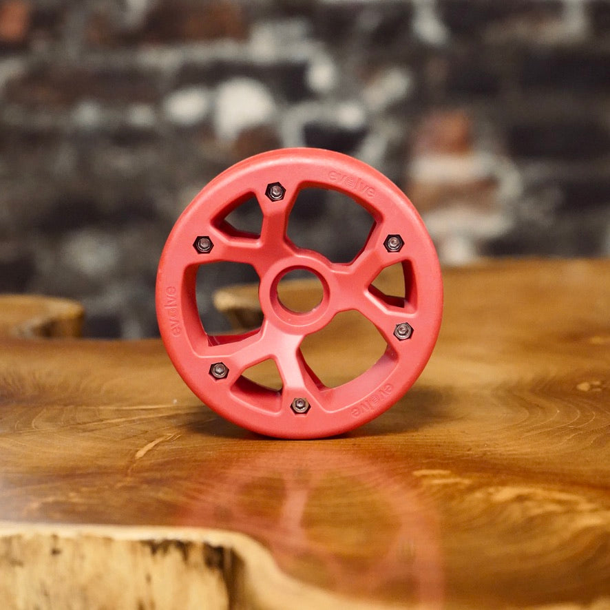 Close Up of All Terrain Hub in Carbon Fiber