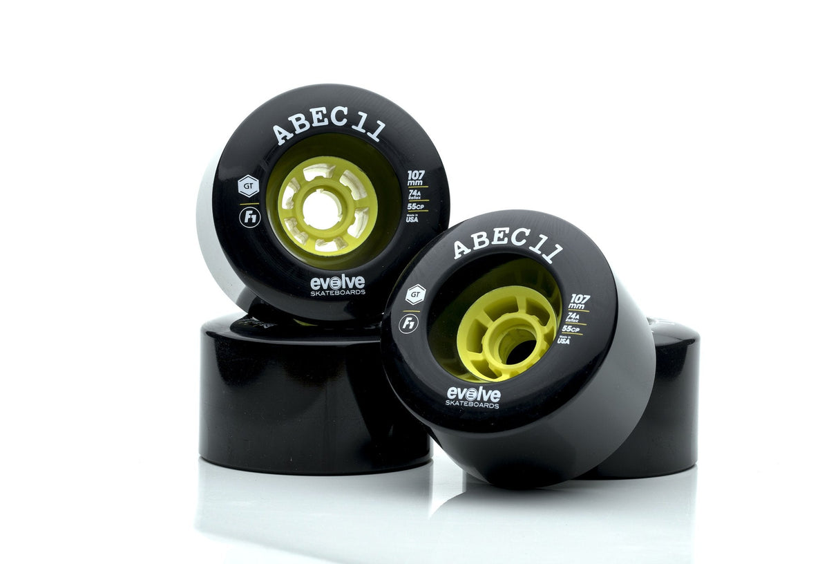 ABEC 107mm Street Wheels - Evolve Skateboards
