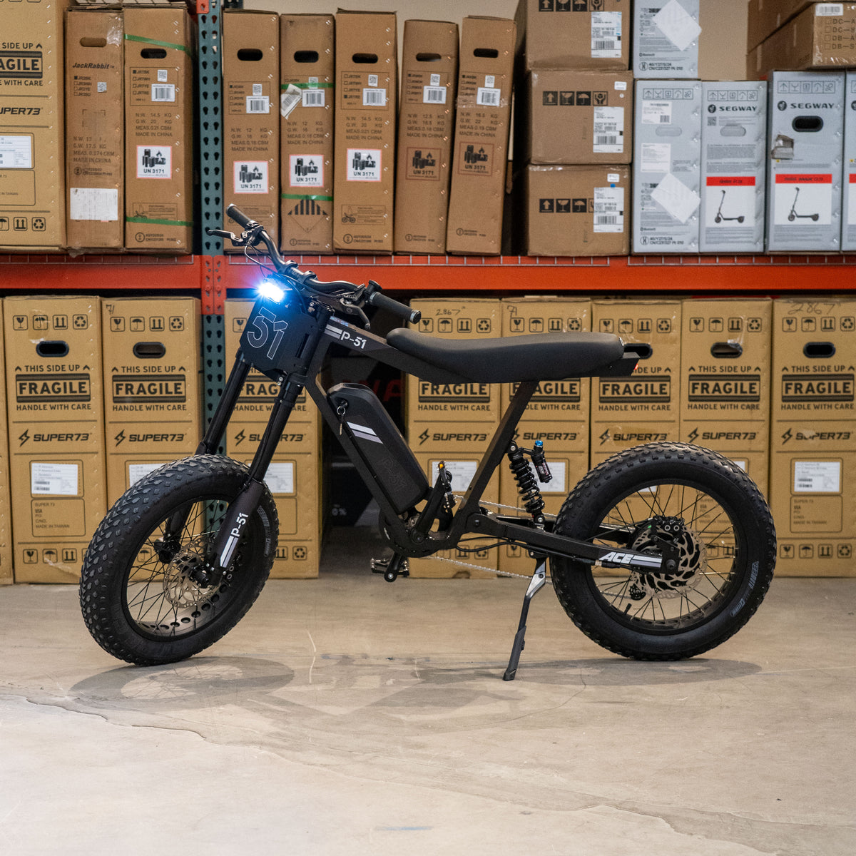 P-51 The Ace - Electric Bike