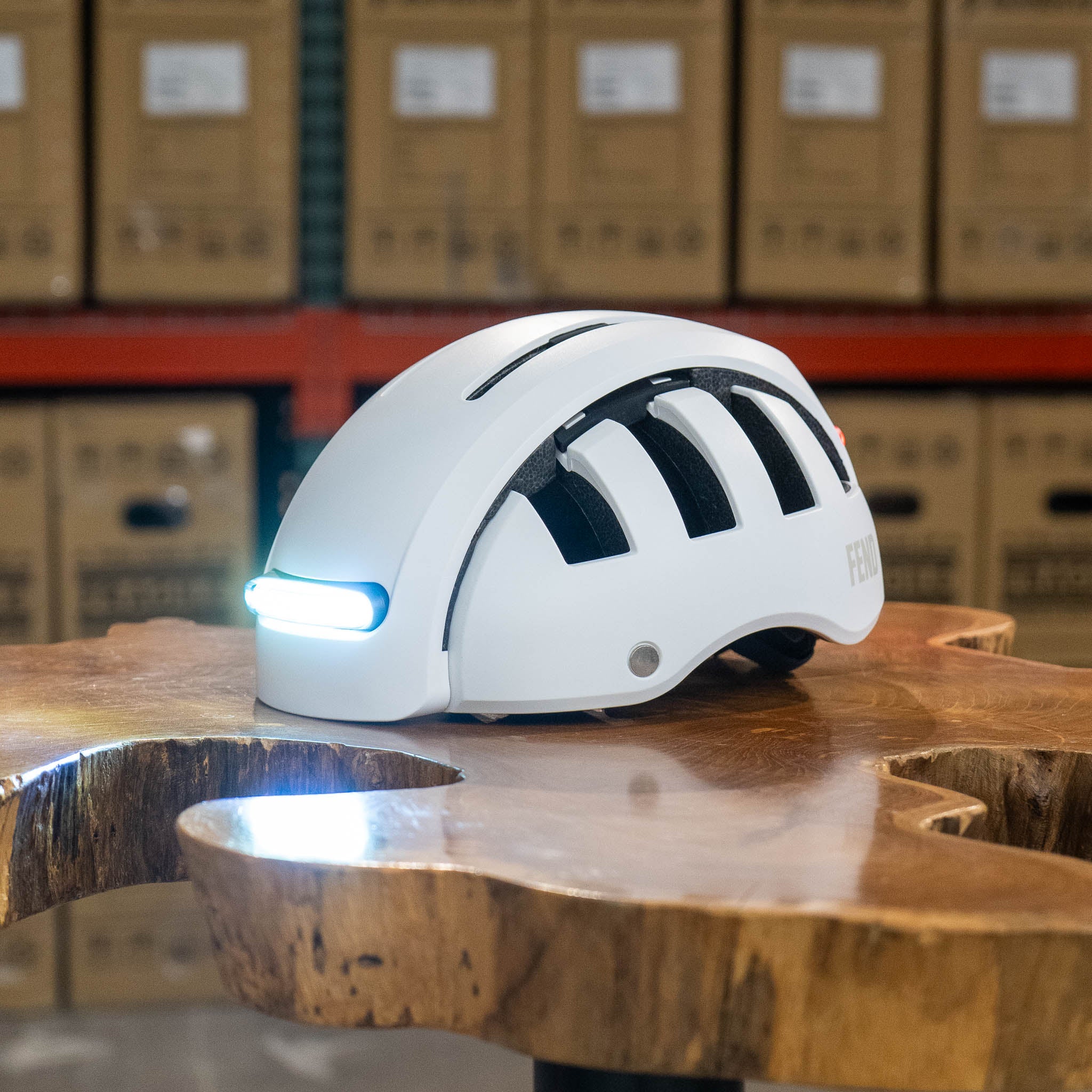 bike helmet cap foldable collapsab le FEND Super + Lights Collapsible Helmet