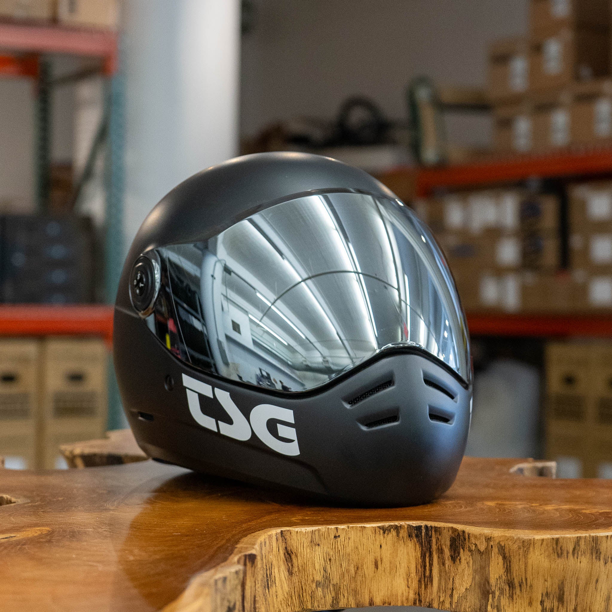 paulaner spezi fullface helm TSG Pass 2.0 Helmet Black M