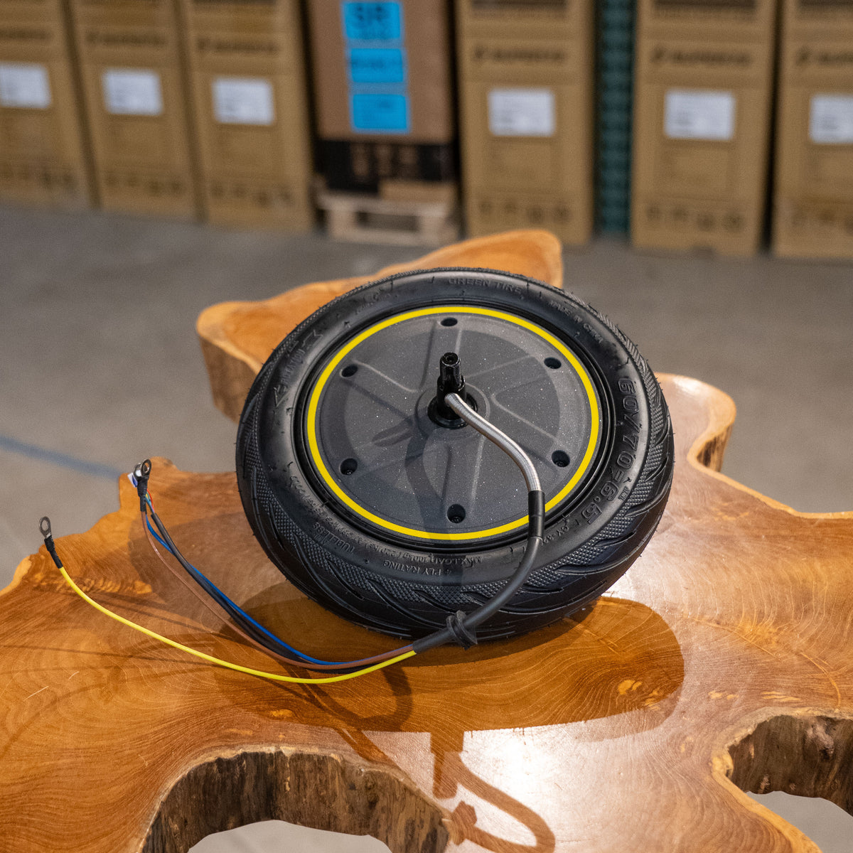 Rear Motor + Wheel Assembly - Segway Ninebot