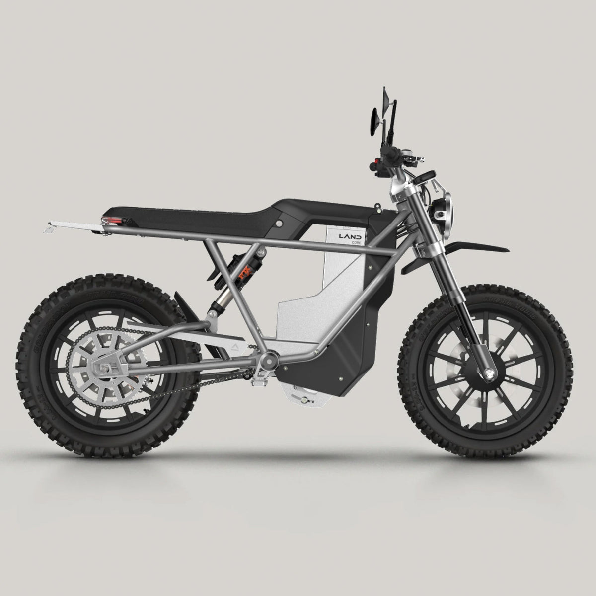 District Scrambler Electric Motorcycle - Land Energy