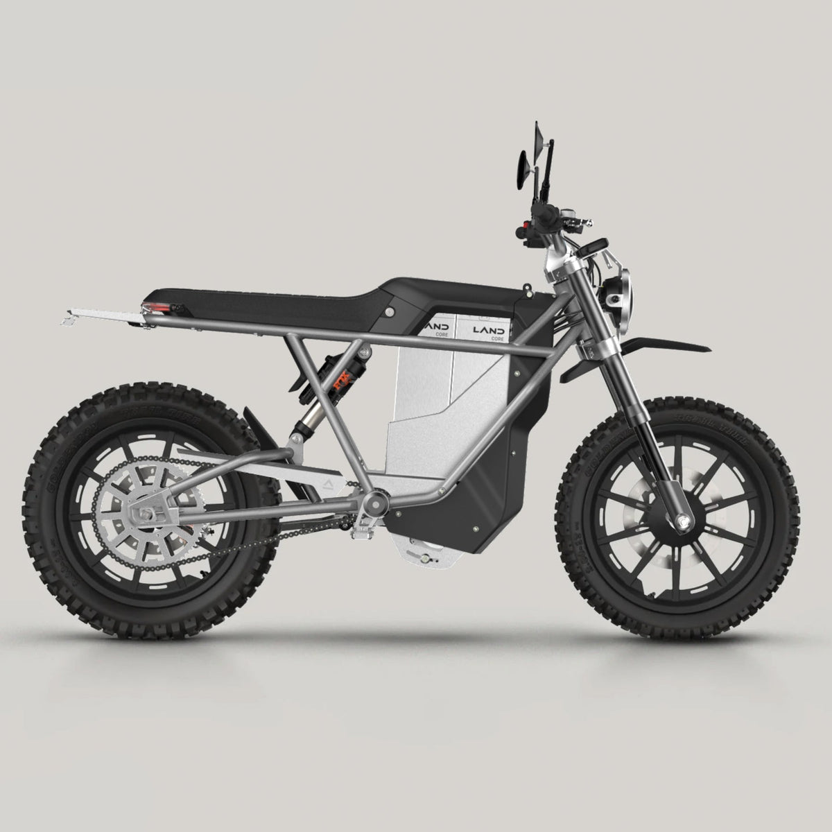 District Scrambler Electric Motorcycle - Land Energy