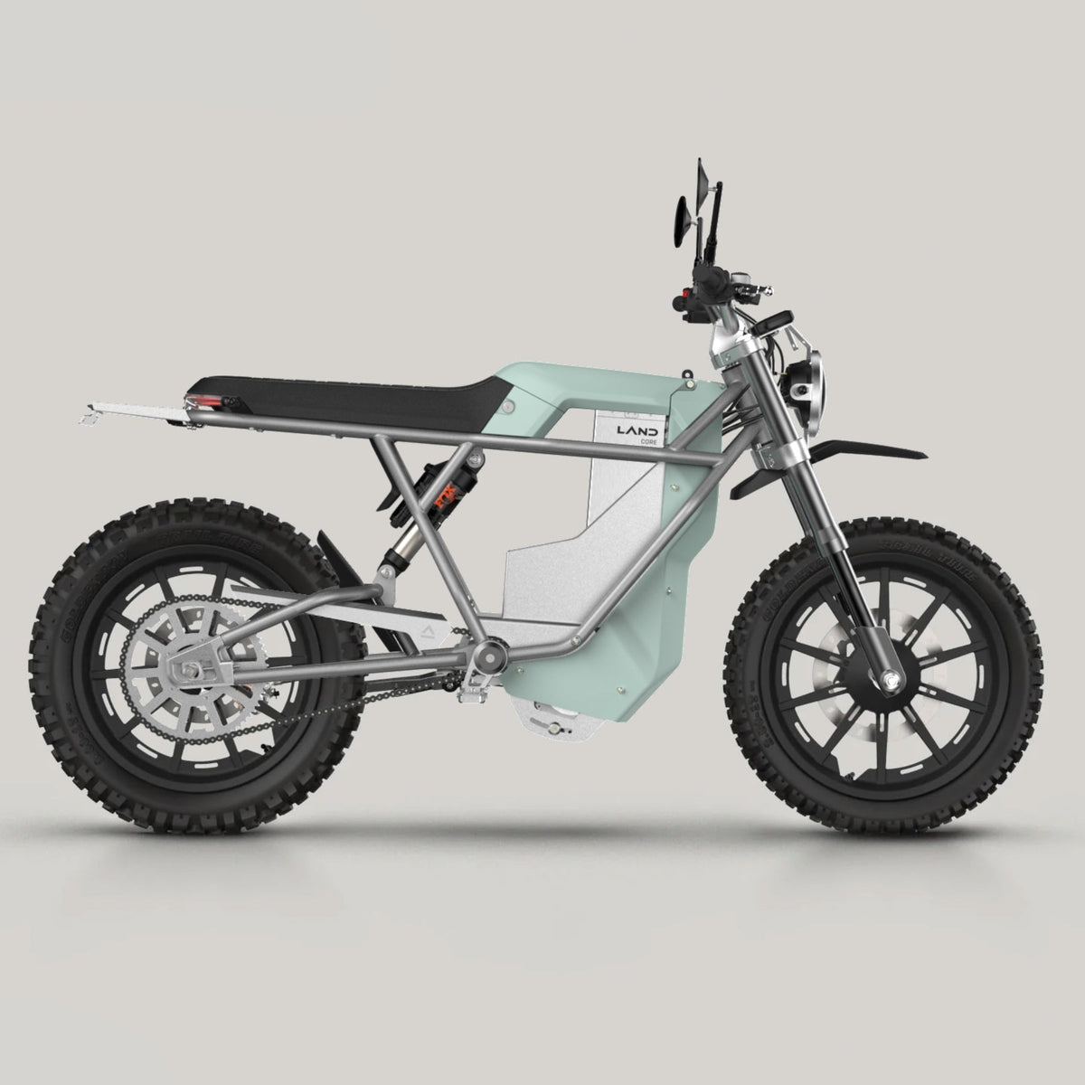 District Scrambler Electric Motorcycle - Land Energy