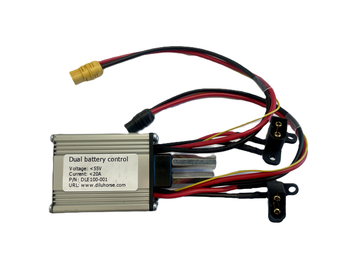 JackRabbit XG dual battery balancer module with battery dock connectors