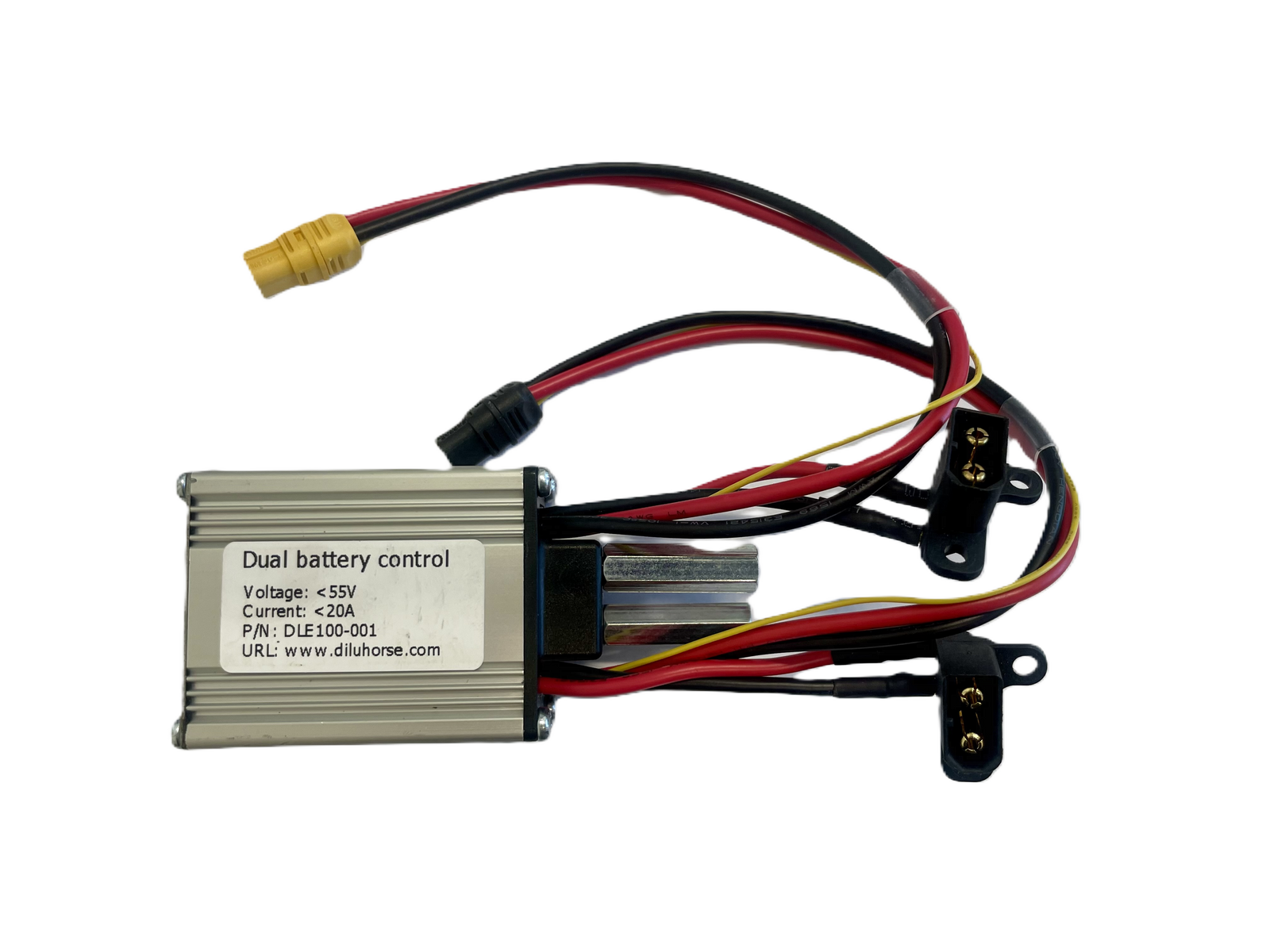 JackRabbit XG dual battery balancer module with battery dock connectors