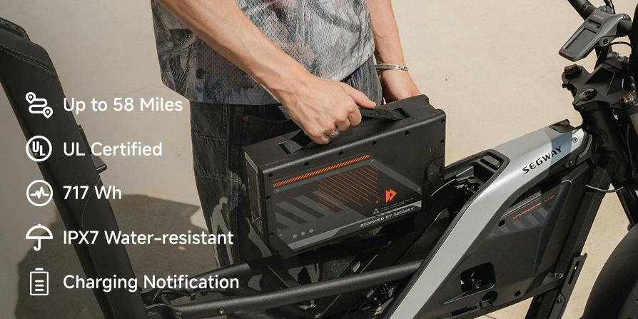Segway Xyber Air 717Wh battery