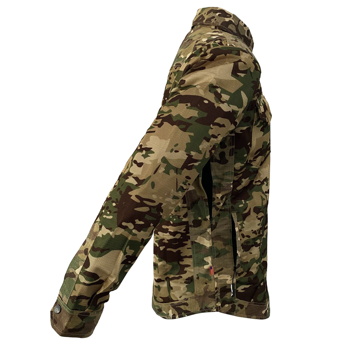 Summer Mesh Protective Camouflage Shirt &quot;Delta Four&quot; - Light Color with Pads