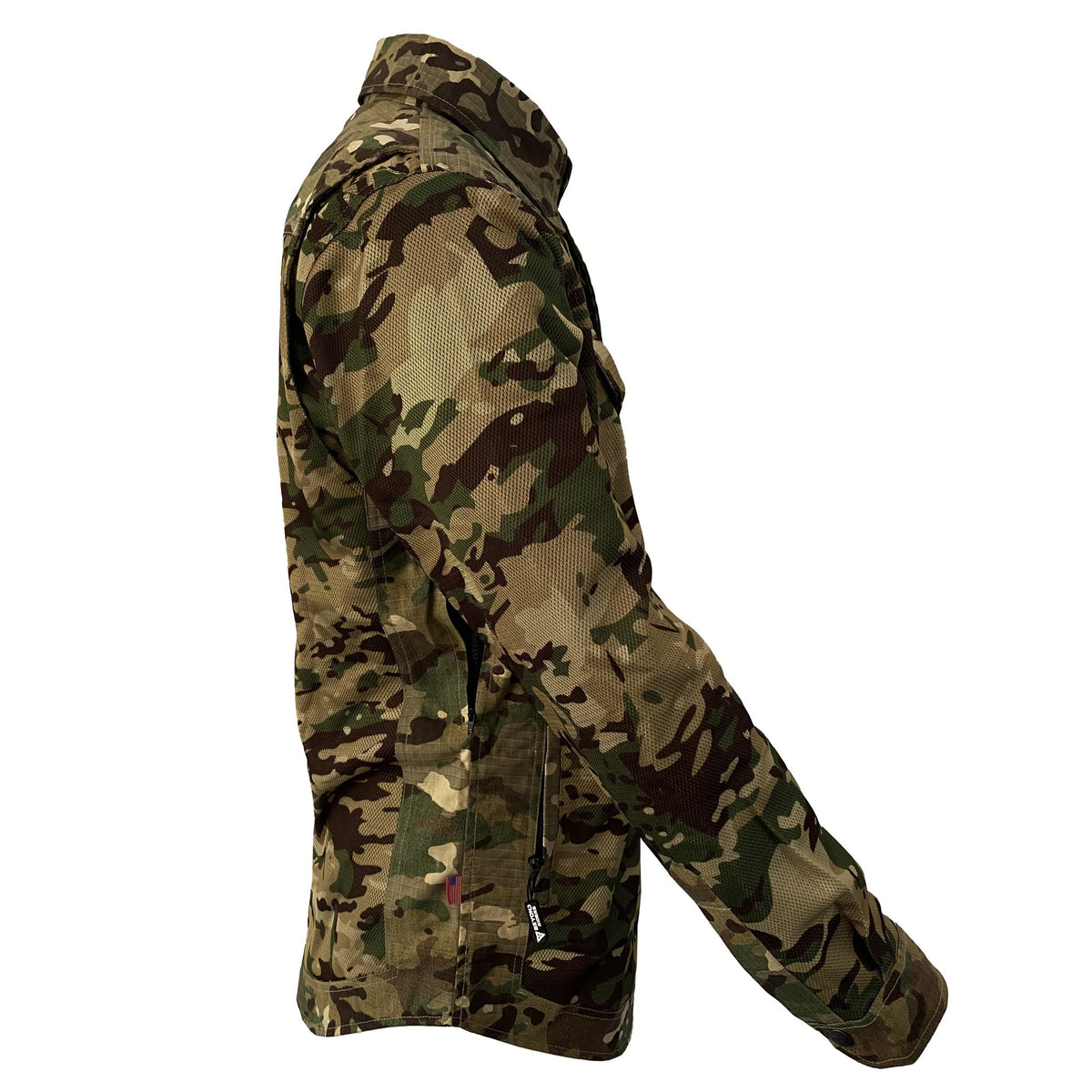 Summer Mesh Protective Camouflage Shirt &quot;Delta Four&quot; - Light Color with Pads