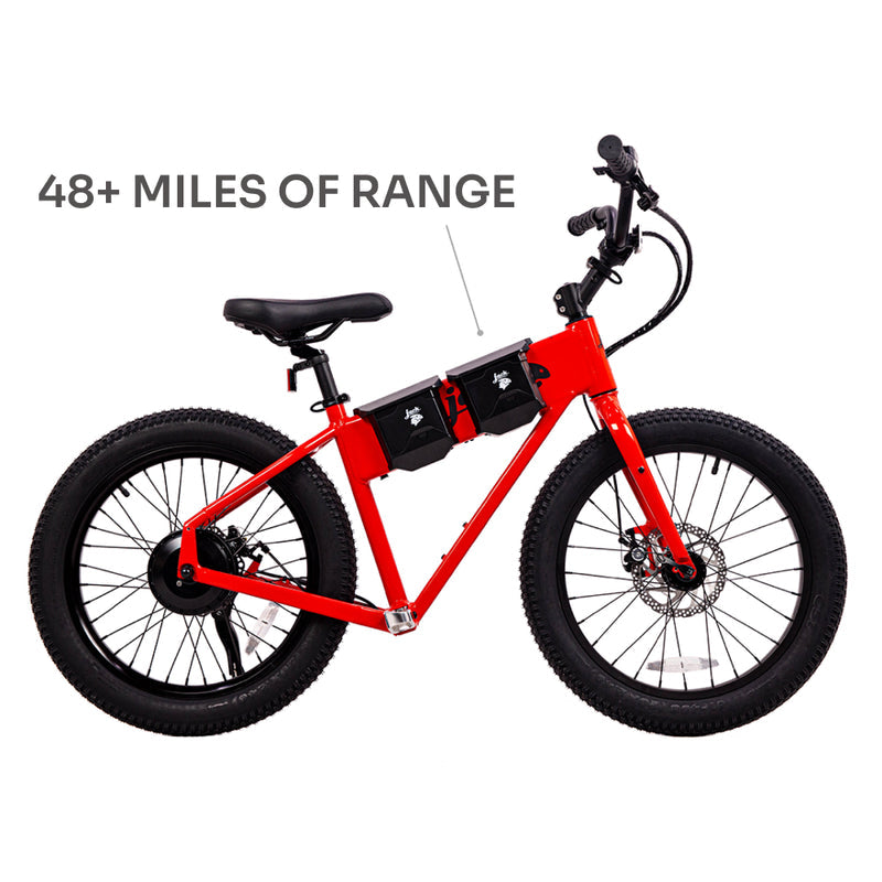 electric bicycle battery range Range Buster Extended Battery Pack - JackRabbit Bikes