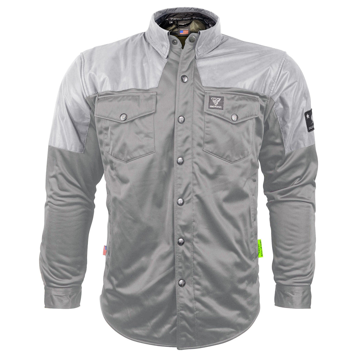 Ultra Reflective Shirt &quot;Twilight Titanium&quot; - Gray with Pads