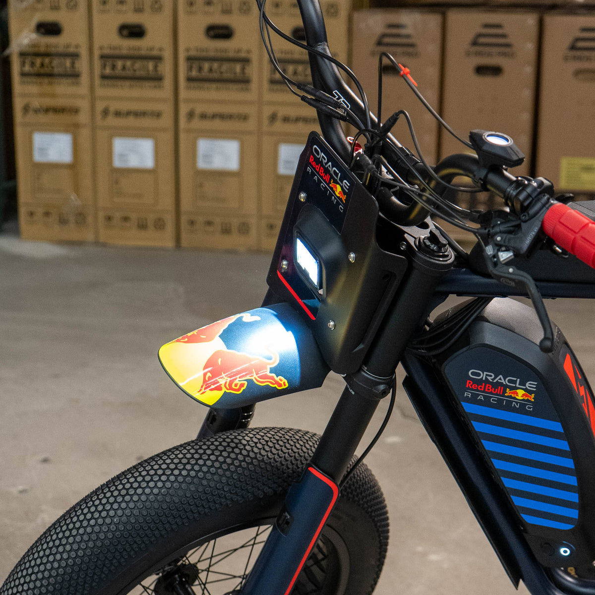 Super73 R-Adventure Limited Edition Redbull Collaboration Headlight