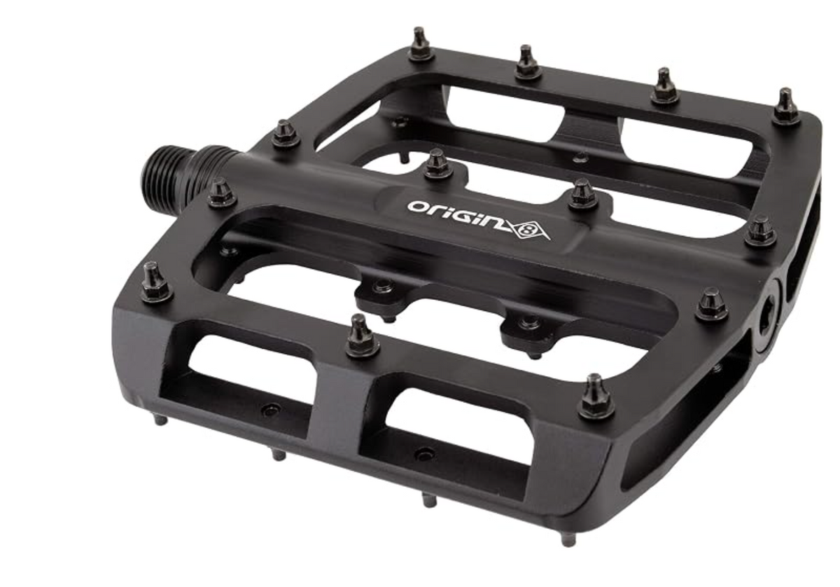 Origin8 Rascal XL Platform Pedals, 9/16" - Black