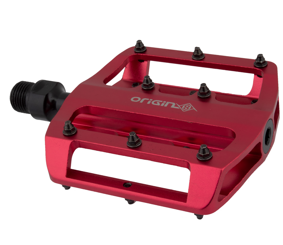 Origin8 Rascal XS Pedals, 9/16" - Red