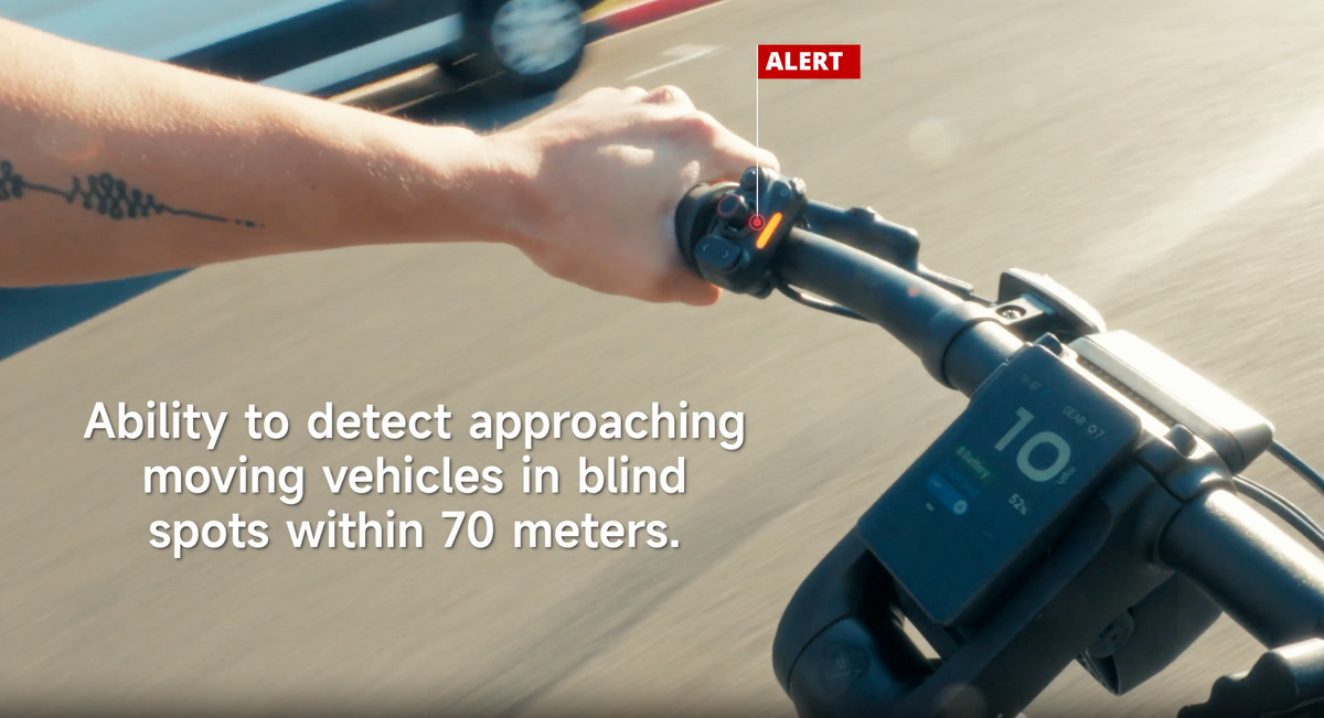 Segway Rearview Radar - E-Bike