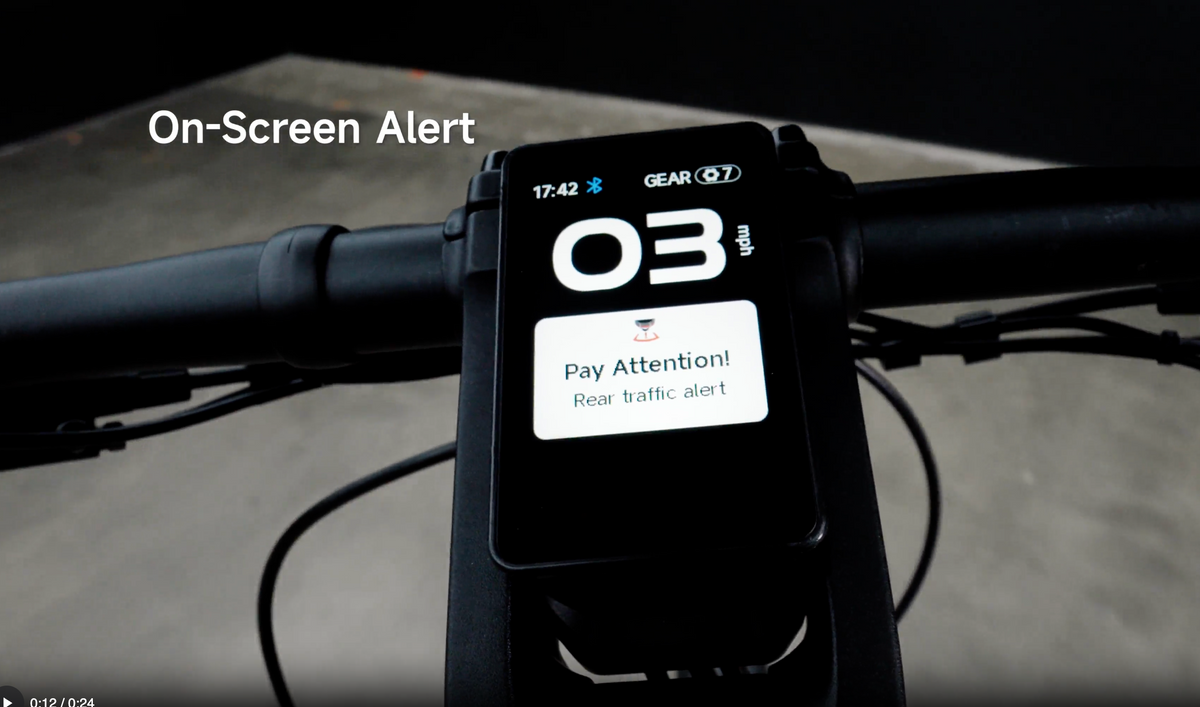 Segway Rearview Radar - E-Bike