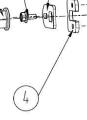 Segway Xyber Rear Wheel Assembly Hardware