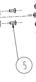 Segway Xyber Rear Wheel Assembly Hardware