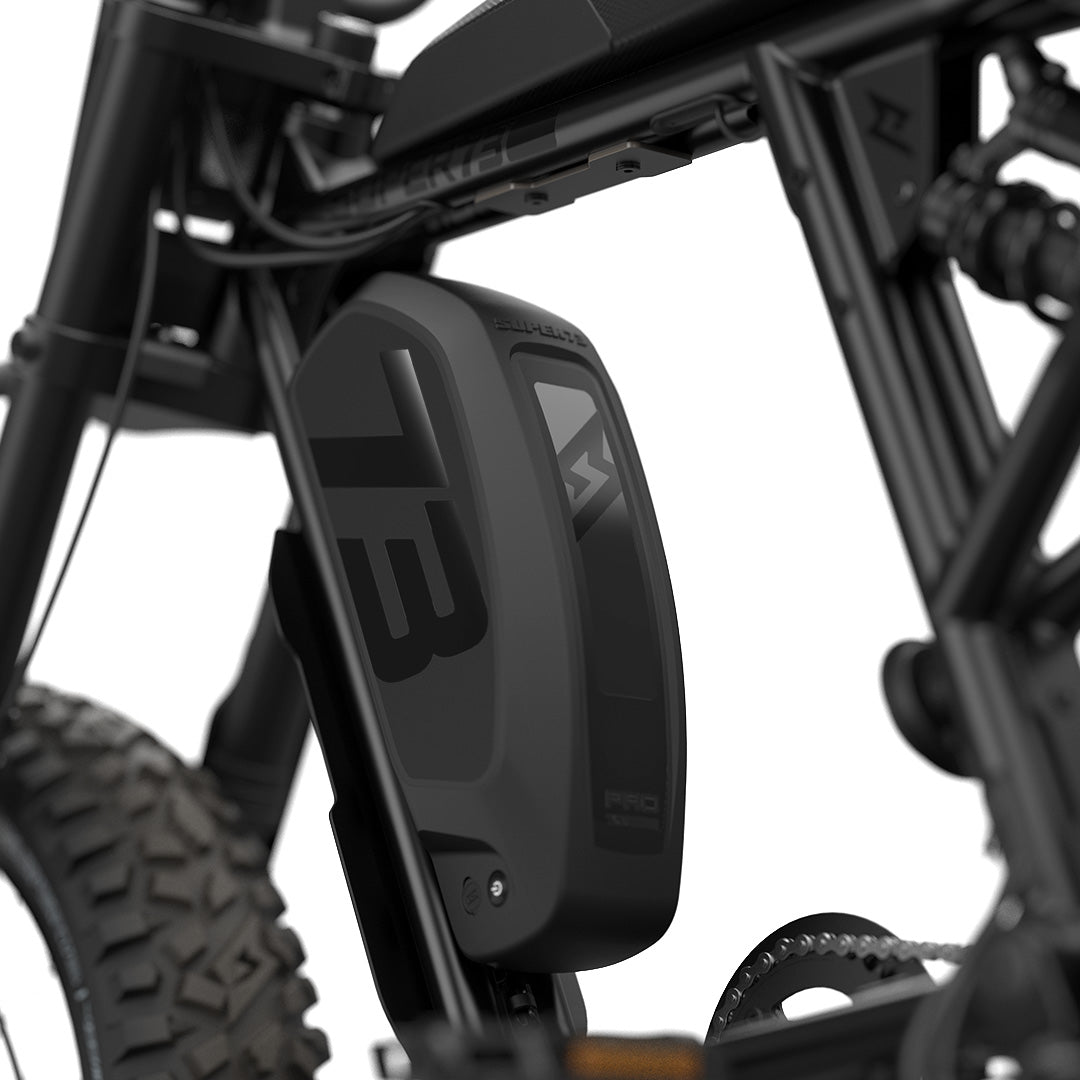 Super73 R Adventure Series SE 960Wh battery detail