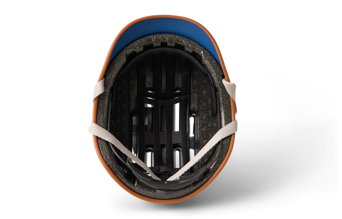 Thousand Heritage 2.0 helmet in Old Skool Blue, interior padding