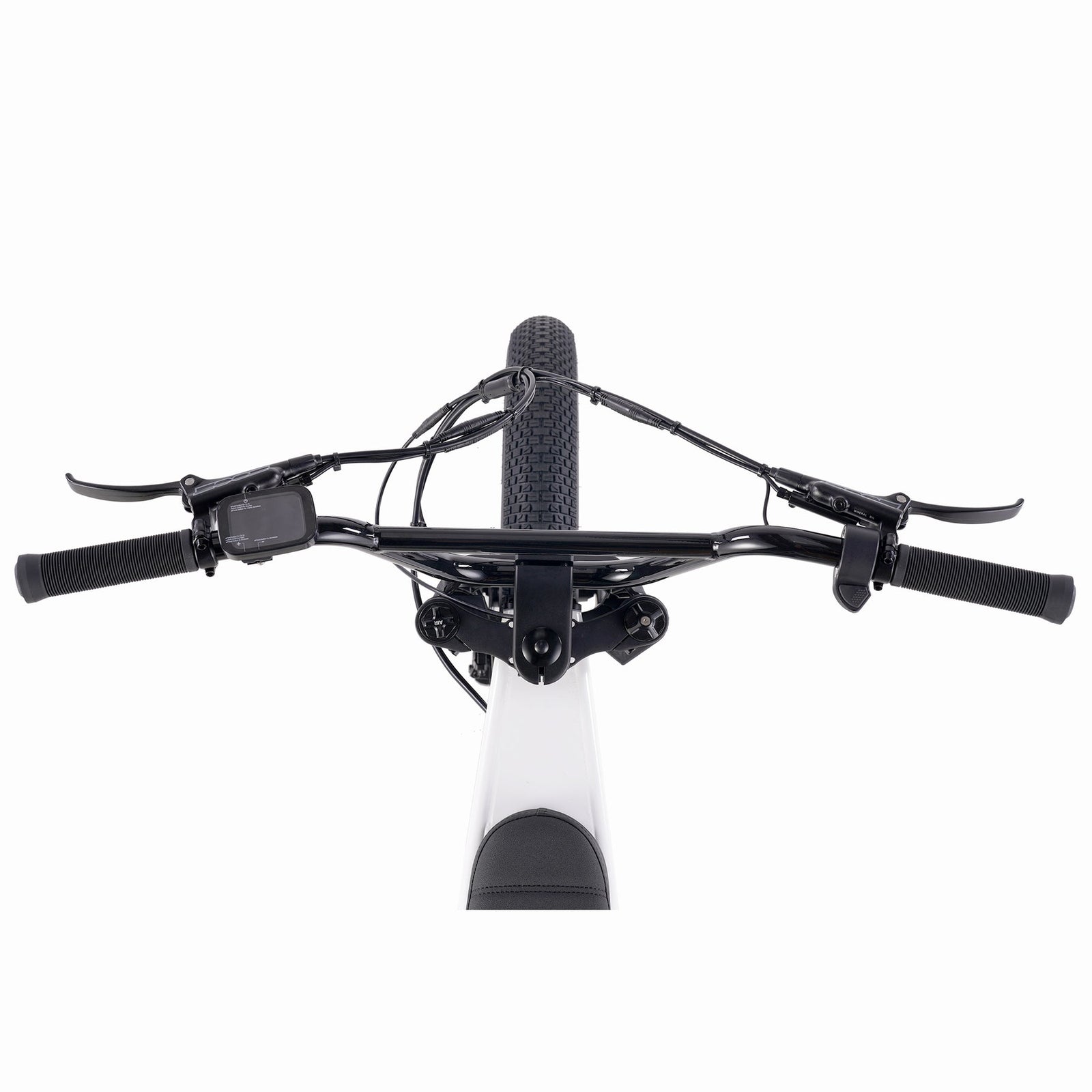 Zooz Ultra Flex G2 Low Bar 6 inch low-rise handlebar, top down view