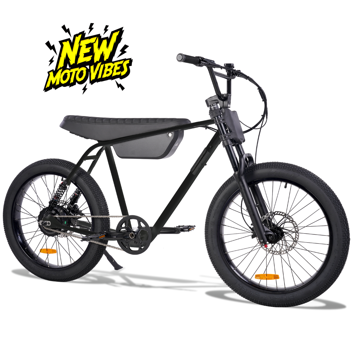Zooz Ultra Flex G2 Low Bar in Midnight Black, front view
