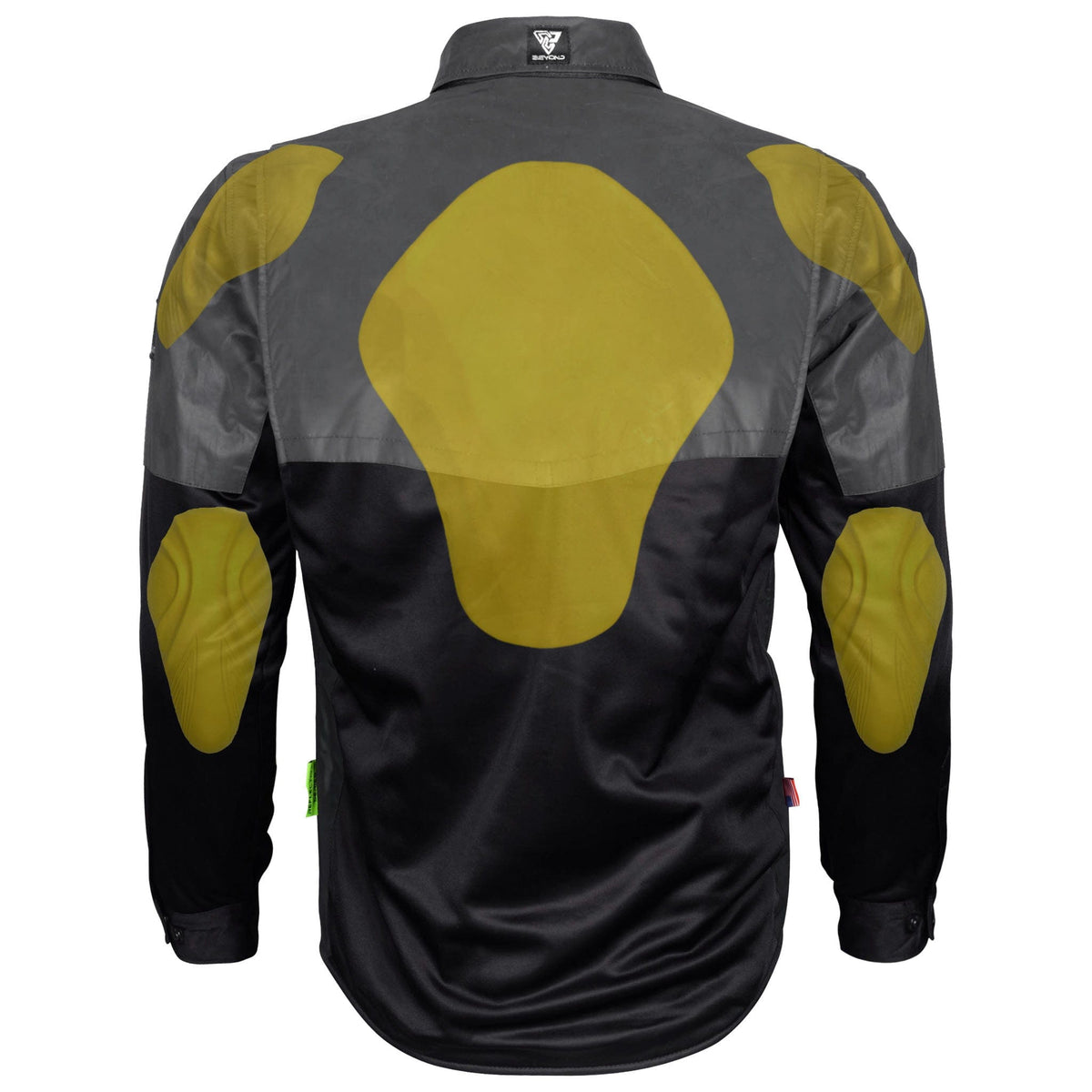 Ultra Reflective Shirt &quot;Nightfall Nebula&quot; - Black with Pads