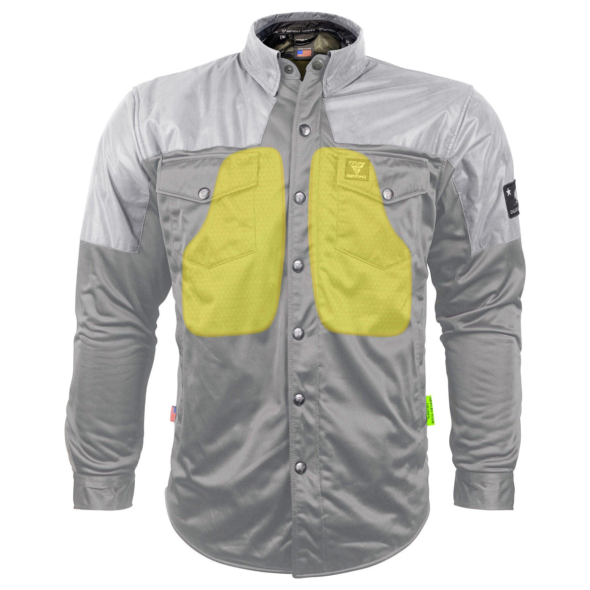 Ultra Reflective Shirt &quot;Twilight Titanium&quot; - Gray with Pads