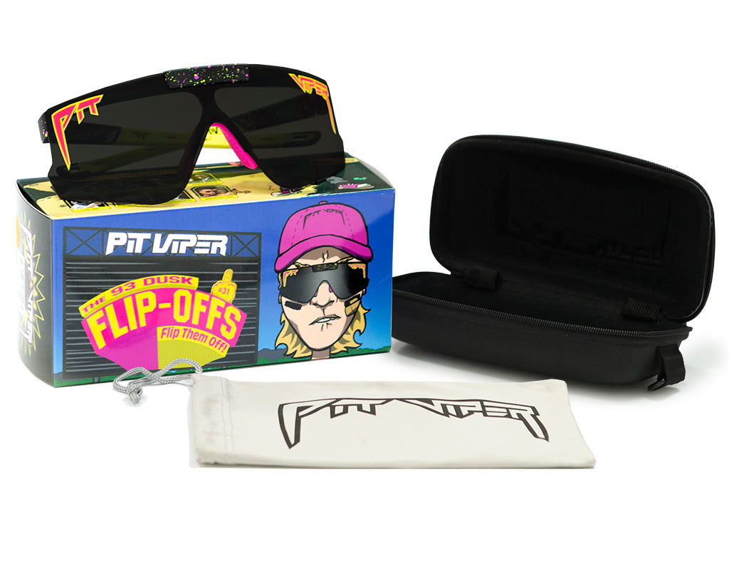 &quot;The Flip-Offs&quot; - Pit Viper Polarized Sunglasses