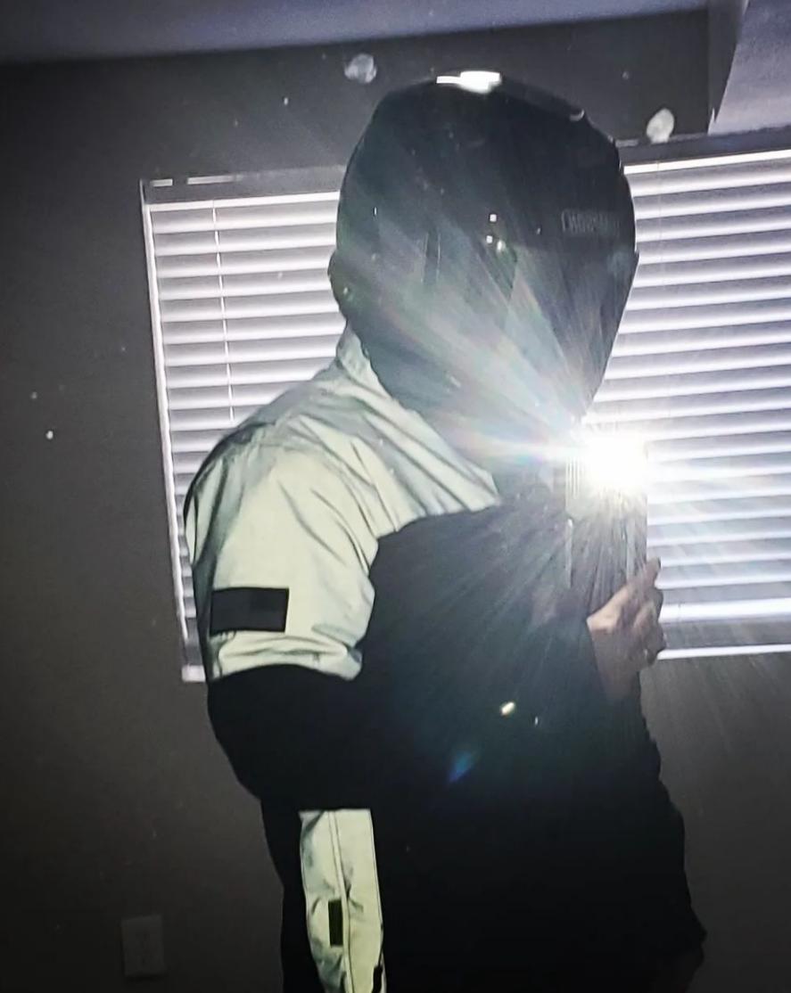 Ultra Reflective Shirt &quot;Nightfall Nebula&quot; - Black with Pads