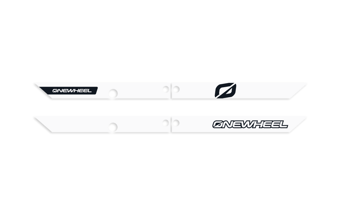 Onewheel XR Classic Straight Rail Guard White