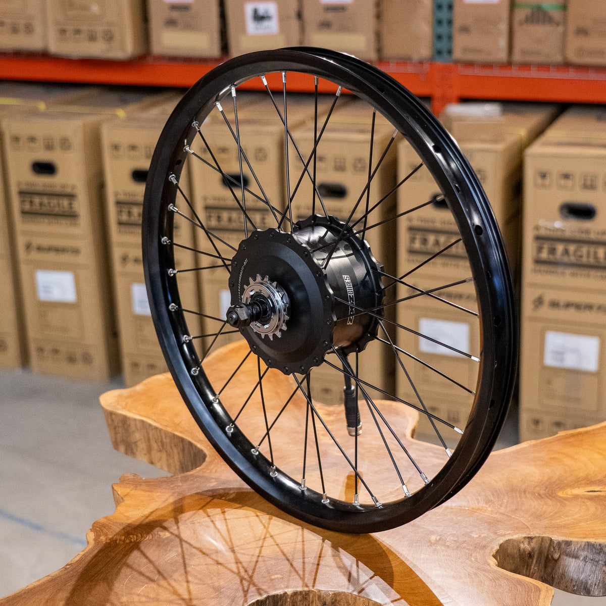 Zooz Ultra Flex Gen 2 rear wheel and hub motor assembly