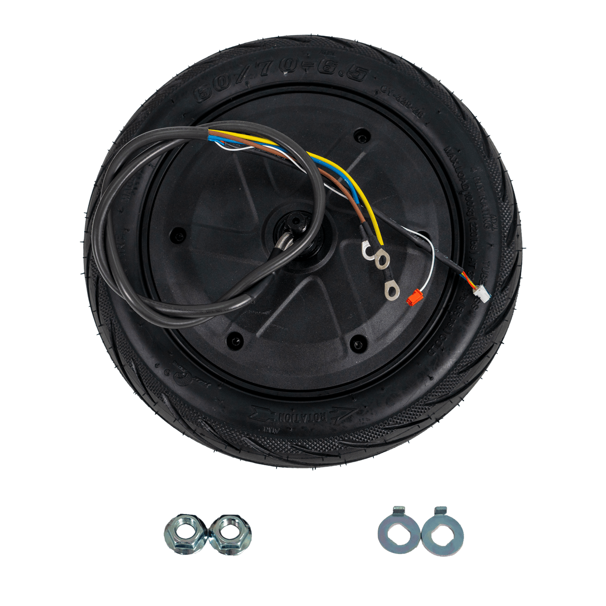 Rear Motor + Wheel Assembly - Segway Ninebot