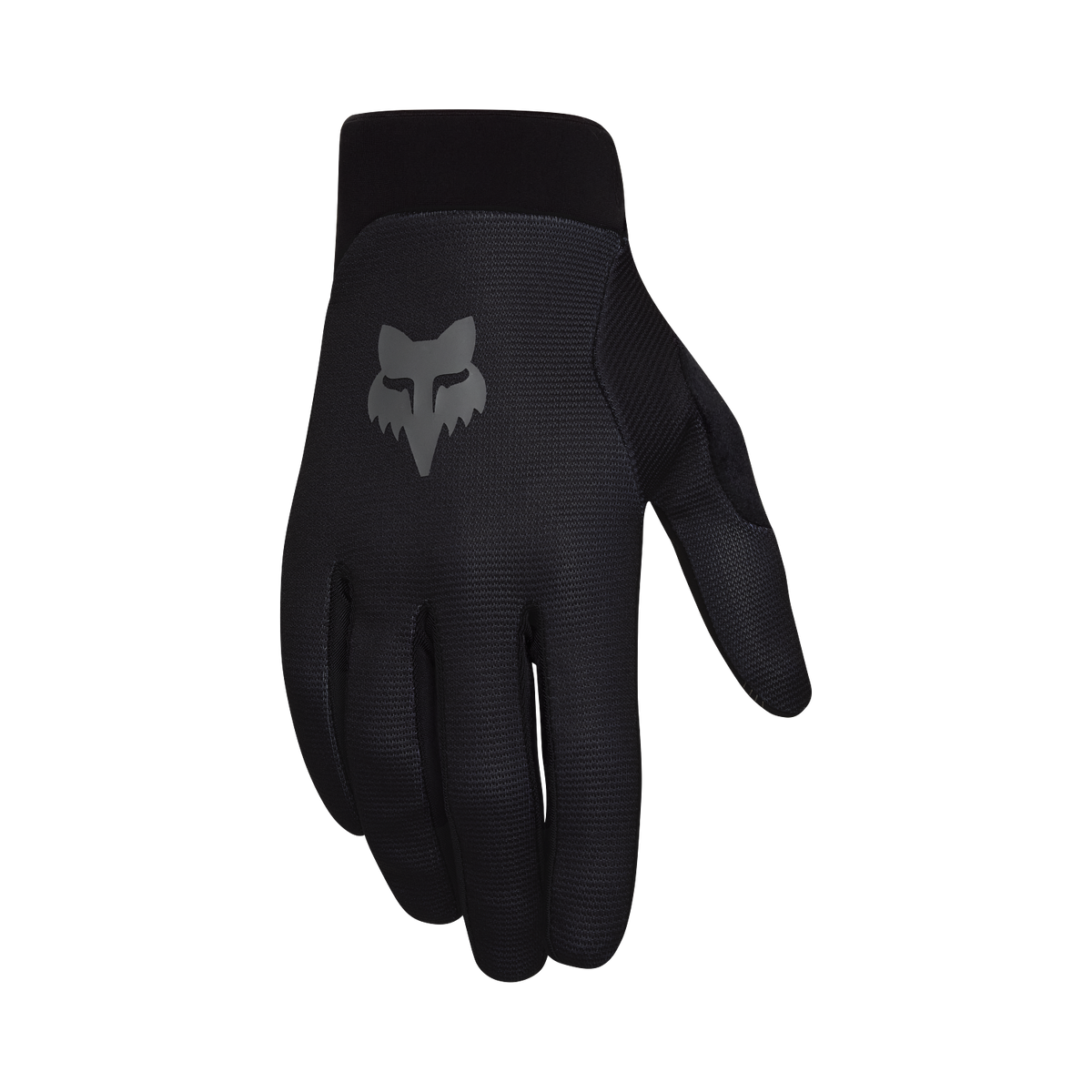 Fox Racing Ranger Gloves in black, back of hand