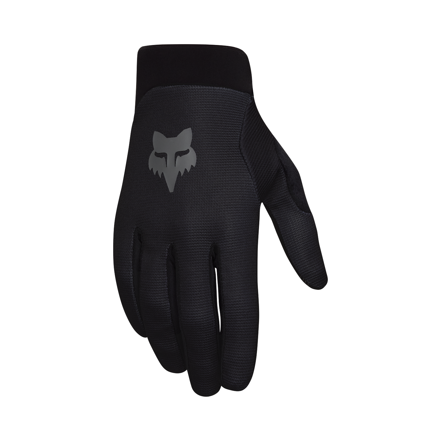 Fox Racing Ranger Gloves in black, back of hand