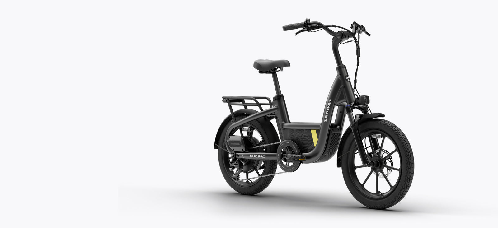 Segway Muxi Pro electric utility bike in Reef Blue