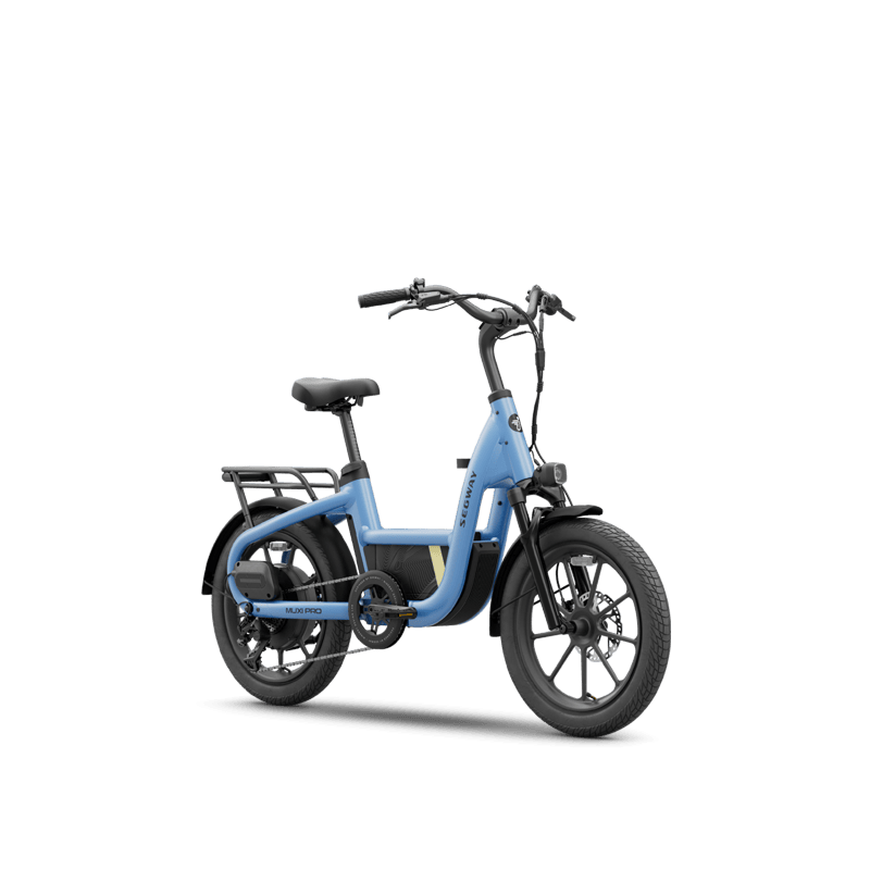 Segway Muxi Pro electric utility bike in Reef Blue