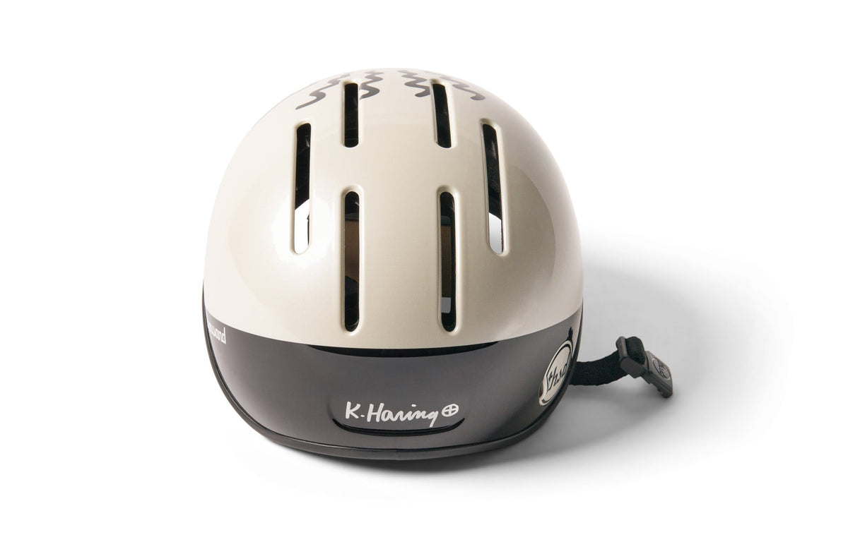Thousand Heritage 2.0 helmet, Keith Haring Take Flight, rear view