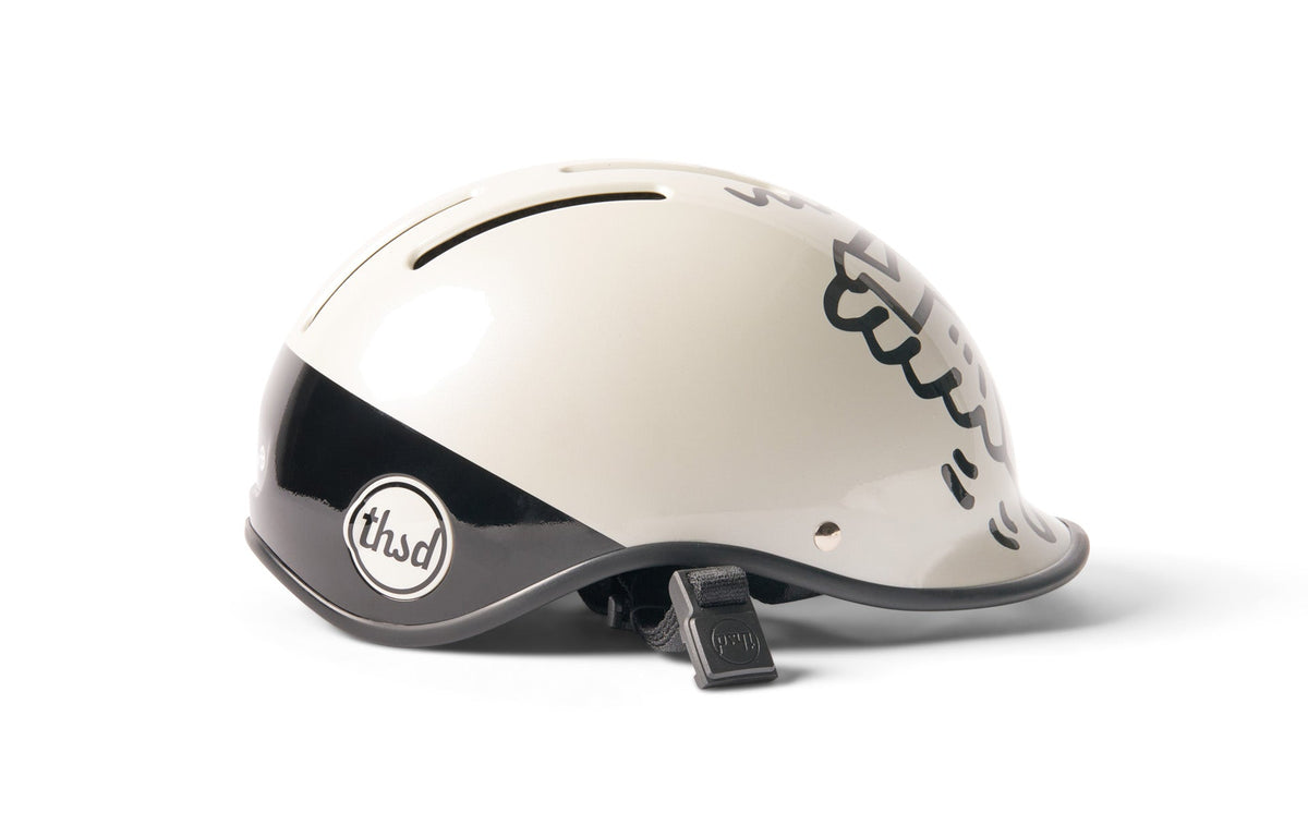 Thousand Heritage 2.0 helmet, Keith Haring Take Flight, side profile