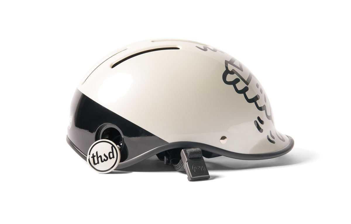 Thousand Heritage 2.0 helmet, Keith Haring Take Flight, PopLock detail