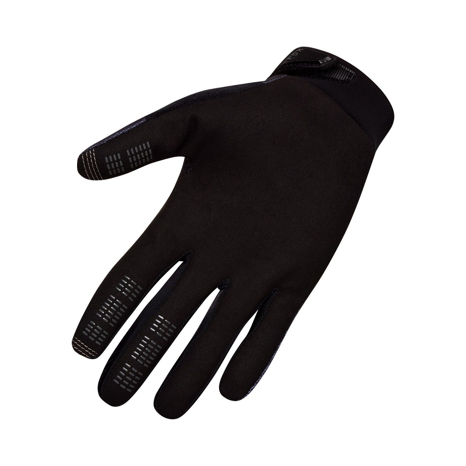 Fox Racing Ranger Gloves in black, back of hand