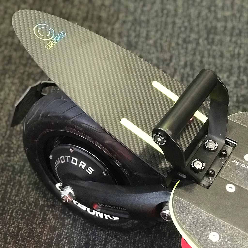 CarbonRevo Dualtron Rear Mudguard