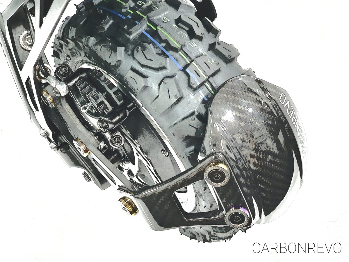 Carbon Fiber Rear Tire Hugger for 11 Inch - CarbonRevo